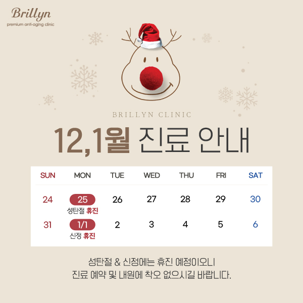 12월 진료안내